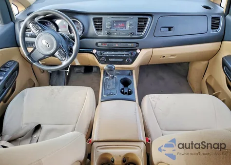 2015 Kia Sedona Lx z USA, uszkodzony, nr VIN KNDMB5C14F6035658